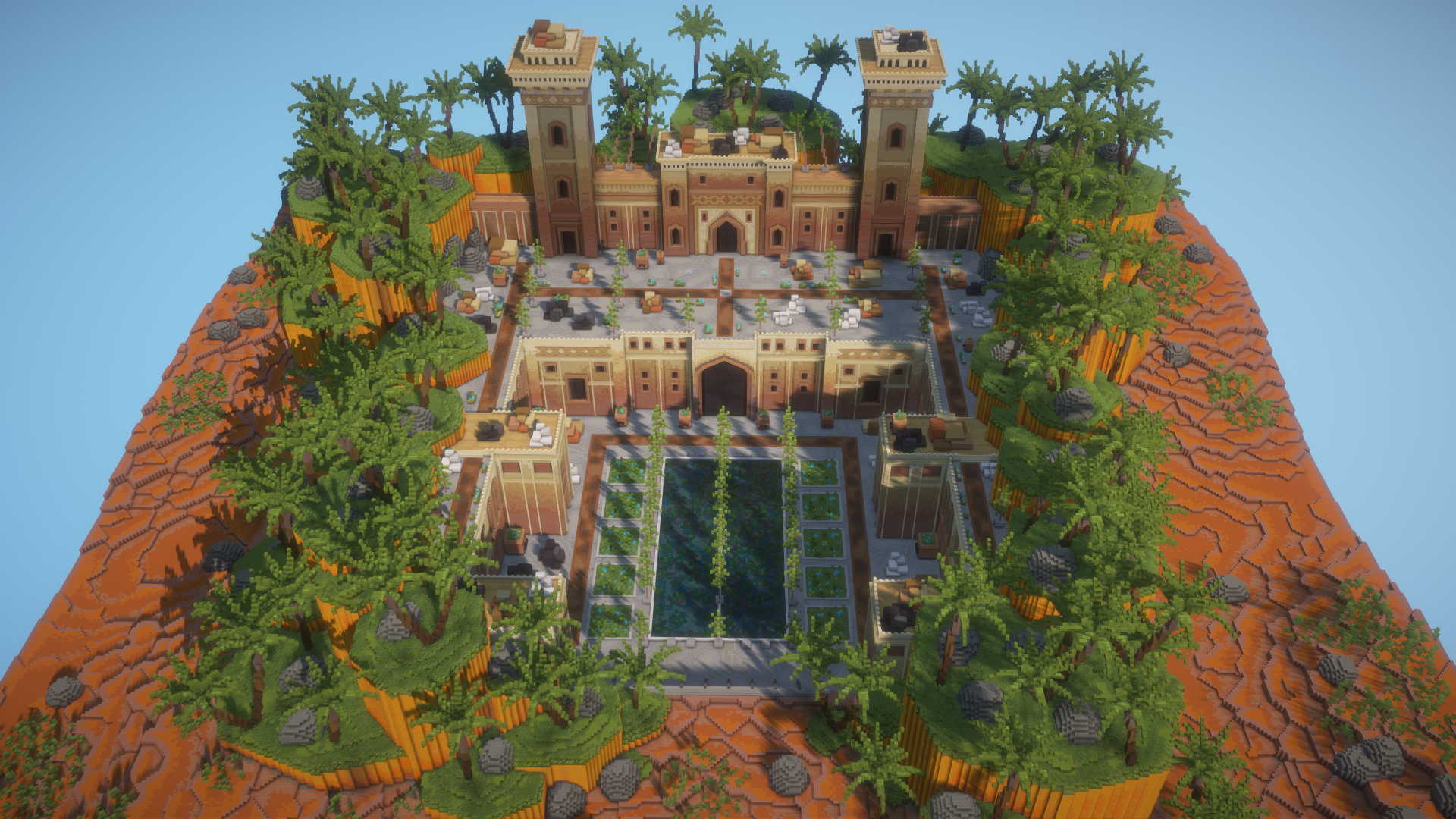 SandCastle-Lobby/Spawn | 500x500 on Polymart - Minecraft Builds